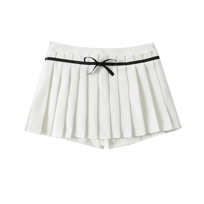 High waisted three-dimensional pleated half skirt with hundred pleats