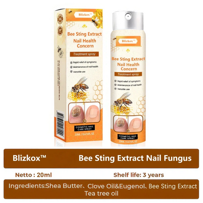 💥  70% OFF ️⏳  Bee Sting Extract Nail Health Concern Spray 💥 Fix All Nail Problems within 2 Weeks