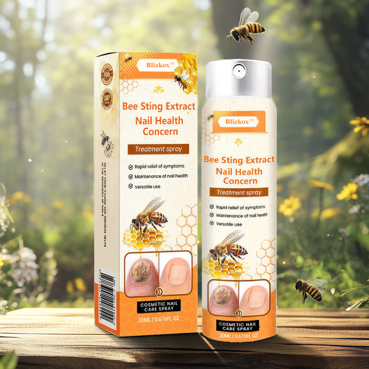 💥  70% OFF ️⏳  Bee Sting Extract Nail Health Concern Spray 💥 Fix All Nail Problems within 2 Weeks