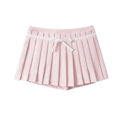 High waisted three-dimensional pleated half skirt with hundred pleats